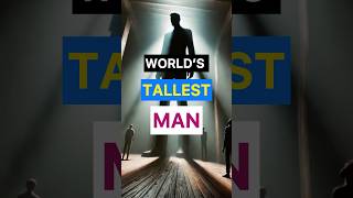 The Tallest Man In The World guinnessworldrecords facts ytshorts youtubeshorts world [upl. by Banyaz]