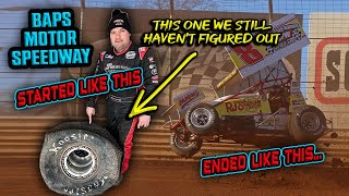 Flat 🛞 amp Flying 🪽 All In One Day Dirt Track Sprint Car Racing [upl. by Ahsinnek868]