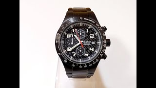 BENRUS BR003 Chronograph Watch MIYOTA Movement 0S10 [upl. by Carrissa475]