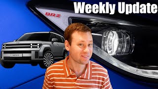 Sharper Subaru BRZ Coming 2024 Hyundai Santa Fe  More Weekly Update [upl. by Nikki]