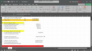 ANALISIS BIAYA LOGISTIK TUGAS TARIF ANGKUTAN [upl. by Gratia]