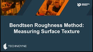 Bendtsen Roughness Method Measuring Surface Texture [upl. by Oedama111]