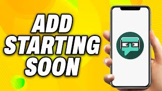 How To Add Starting Soon on Streamlabs OBS 2024  Quick Fix [upl. by Ydoow]