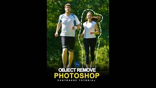 The Realistic Way Remove Objects Using ContentAware Fill in Photoshop  Photoshop shorts Tutorial [upl. by Pol]