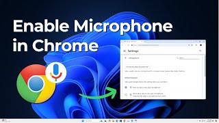 How to Enable Microphone in Google Chrome [upl. by Connors260]