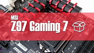 Unboxing MSI Z97 Gaming 7  Pichau Informática [upl. by Retrak78]