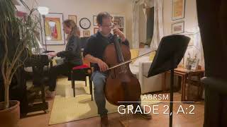 Italian Rant ABRSM Cello Grade 2 2024 [upl. by Liartnod859]