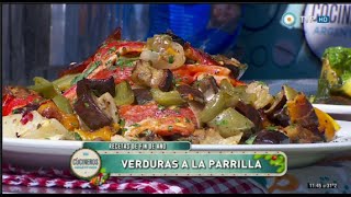 Vegetales asados con aderezos y pestos [upl. by Alphard]