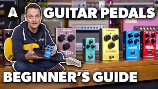 Choosing Your First Guitar Pedals  A Beginners Guide [upl. by Acirema]