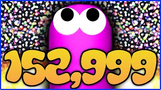 NEW 2020 150000K SLITHER NO HACK CHEAT  SLITHERIO WORLD RECORD YouTube SLITHERIO Highscore [upl. by Anolla]