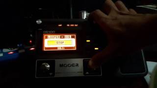 แนะนำ Looper ใน MOOER GE 100 guitar effect by Boon [upl. by Graig950]