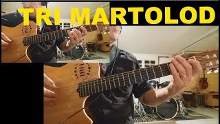 Tri martolod  Duo guitare  Godin  Traditionnel breton [upl. by Aserehs]