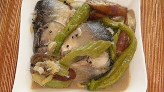 PINOY RECIPE  PAKSIW NA BANGUS STEW MILK FISH WITH VEGETABLES [upl. by Ynohtnaleahcim]