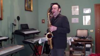 Luca Orsi al Sax  Colonna Sonora  Il Padrino [upl. by Glasgo526]