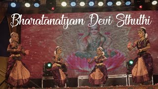 Devi Sthuthi  Bharatanatyam  Arangettam Manjima Kalakshetra [upl. by Etnahc]