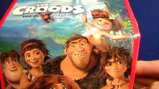 Dreamworks CROODS 2013 Happy Meal Toy Review  Shout Outs by Bins Toy Bin [upl. by Adnarb497]