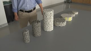 How permeable concrete can reduce heat improve drainage [upl. by Phemia]