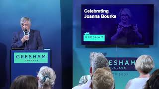 Celebrating Joanna Bourke A Tribute  Livestream Panel and Interview [upl. by Pratte803]