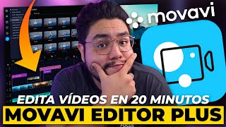 ¡Edita tus vídeos RÁPIDO para YouTube y Tiktok FÁCIL Movavi Editor Plus Duodedos [upl. by Ellora165]