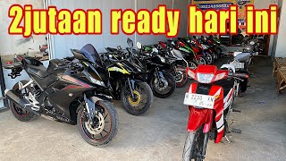 2JUTAAN READY⁉️ R15 V3 CBR150 FIZR 2TAK MURAH BANGET DISINI [upl. by Burr]