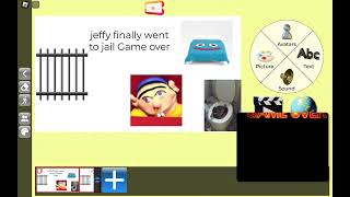 the adventures of jeffy jeffy 10 PS 2 continue game over [upl. by Naleag]