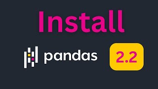 How to Install Pandas with python pip on Windows 1011 [upl. by Laehcor31]