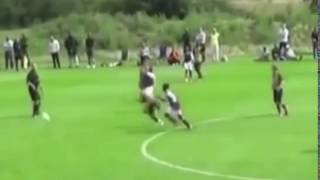 Great skill by 12 year old Arsenal FC Winger Omari Hutchinson [upl. by Rumilly890]