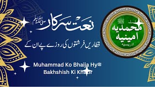 Qatarain Farishton Ki Roze Pe Unke Muhammad ﷺ Ko Bhaija Hy Bakhshish Ki Khatir  naat 381 madina [upl. by Rattan]