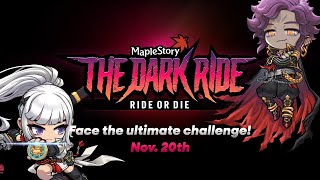 The Dark Ride  Coming Nov 20th 2024  MapleStory  GMS [upl. by Noraed]