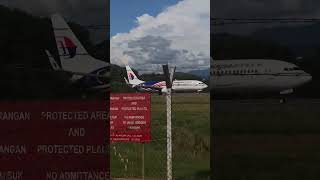 STUNNING Airasia and MAS takeoff from Kota Kinabalu song of beauty [upl. by Carlynn]