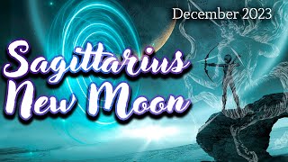 Initiation SagittariusNewMoon December 2023 Astrology amp Tarot [upl. by Dnalerb]