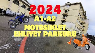 2024 A1A2 MOTOSİKLET EHLİYET SINAVI [upl. by Karrie]