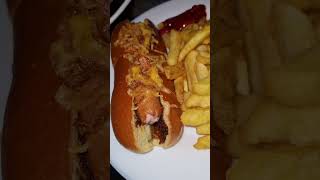 Hot dog gratiné accompagné de frites 🥰🥰🥰 [upl. by Emile]