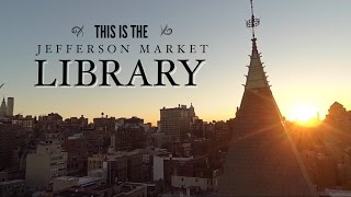 Flying Around Jefferson Market Library [upl. by Anayad]