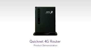 STC  4G Quicknet  How to use router Quicknet كيفية استخدام جهاز راوتر كويك نت [upl. by Etteyafal]