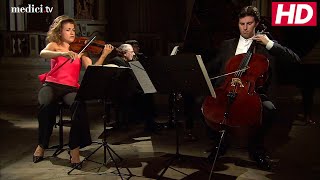 AnneSophie Mutter Daniel MüllerSchott and André Previn  Mozart Trio in Bflat Major K502 [upl. by Ahsertal]