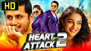 Heart Attack 2  Romantic Hindi Dubbed Movie  Nithin Nithya Menen Isha Talwar [upl. by Notrem]