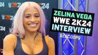 Zelina Vega Interview [upl. by Skippie]