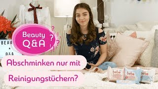 Reichen Reinigungstücher zum Abschminken aus  Beauty QampA mit Paula [upl. by Pitchford992]