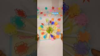 Easy Paper Flower Gift Card Origami Paper Craft Idea craft easy rubihandcraft [upl. by Erik]