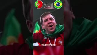 Emotional Moments In Football  Portugal VS Brazil Imaginary Final Penalty  ronaldo vs neymar [upl. by Angelle826]