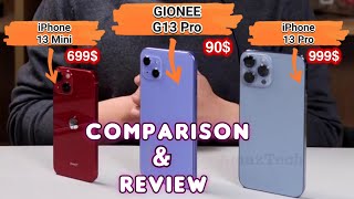 Gionee G13 Pro  Review amp iPhone 13 Comparison  90 US iPhone13 g13pro [upl. by Reade]