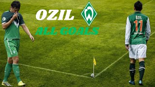 All Goals Ozils for Werder Bremen [upl. by Tullusus578]