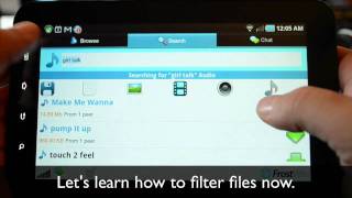 FrostWire for Android  How to Search Browse Filter and Download [upl. by Lanuk]