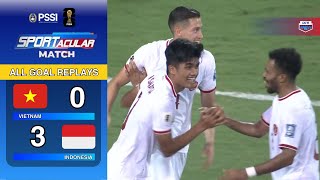 KOMPILASI GOAL INDONESIA VS VIETNAM KUALIFIKASI PIALA DUNIA 2026 LEG 2 [upl. by Enirehtakyram63]