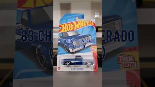 Hot Wheels 83 Chevy Silverado 249250 2024 Then and Now 910 Colour  Blue hotwheels [upl. by Yessak]