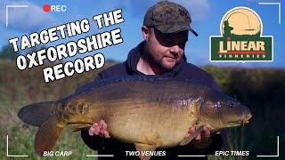 Targeting the OXFORDSHIRE RECORD Carp Fishing 2024 [upl. by Aihsekyw113]