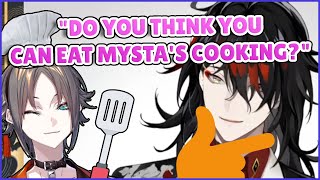 Can Vox eat Mystas cooking Nijisanji [upl. by Aseneg]