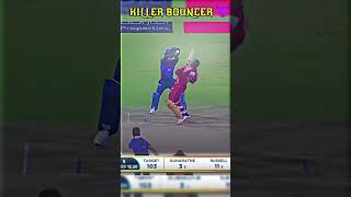 KILLER BOUNCER TO RUSSELL 😈😯😈 trending shortsviralcricket [upl. by Lanni]