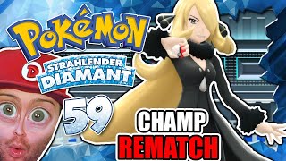 POKÉMON STRAHLENDER DIAMANT 💎 59 Sinnoh Liga Rematches  Champ Cynthia [upl. by Annahsal530]